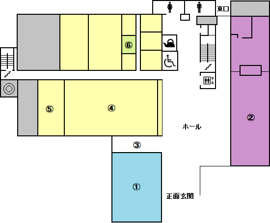 活動センター１階見取り図