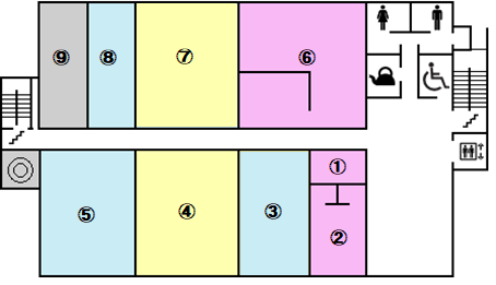 活動センター２階見取り図