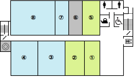 活動センター３階見取り図