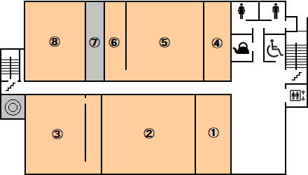 活動センター５階見取り図